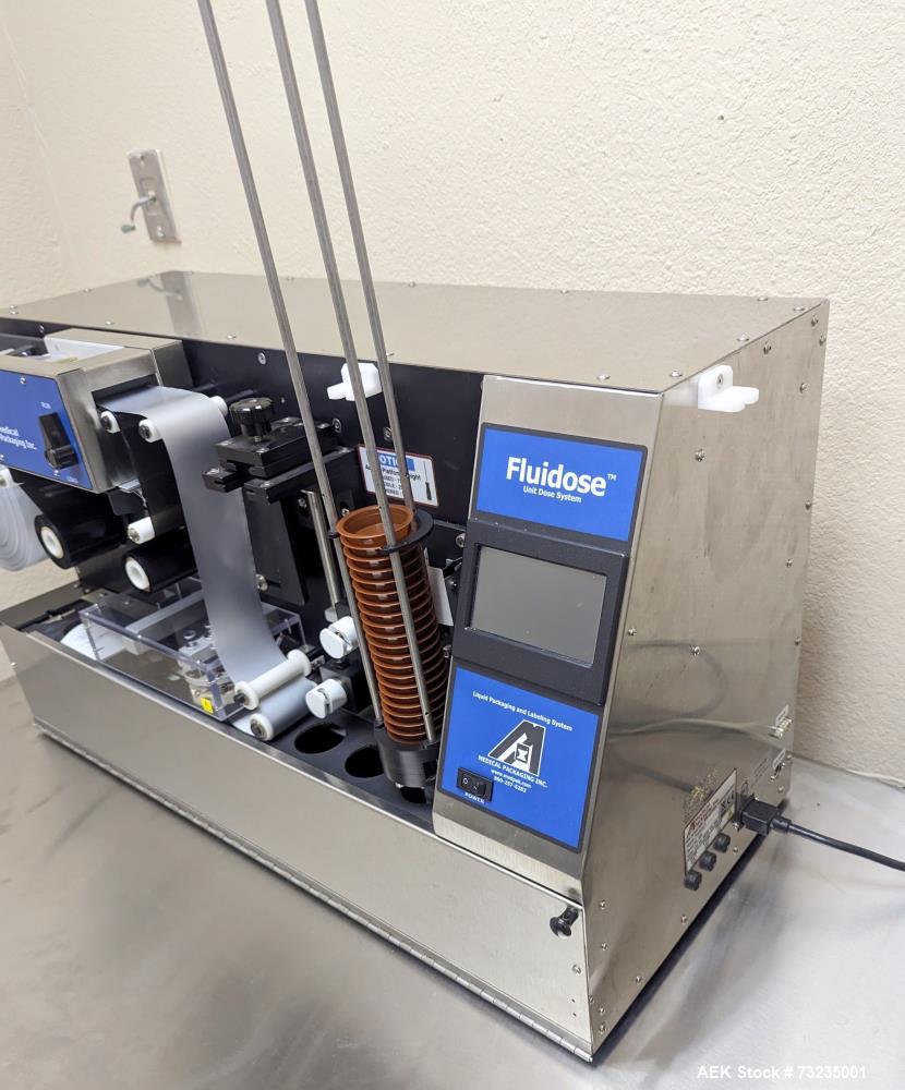 Medical Packaging #Fluidose-5, Tabletop Inline Cup Filler & Sealer, 22 Doses/Min, 115 V., Stainless Steel - Image 2