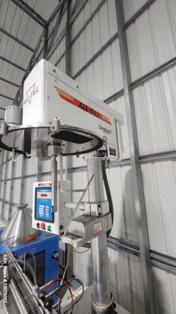 All-Fill #SHA-400, Auger Filler, w/ Conveyor & Bottom-Up Fill Packaging, Cerebus III Control, 25 HP - Image 7