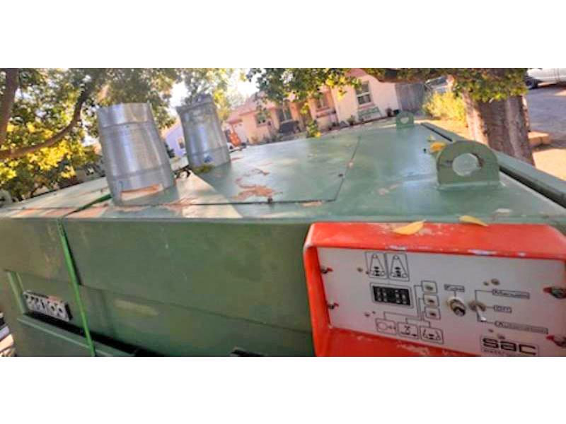 SAC #CLS/D 110, Dual-Head Wide Belt Sander, 230/460 V., 60 Hz, 3-Ph., 1987 - Image 4