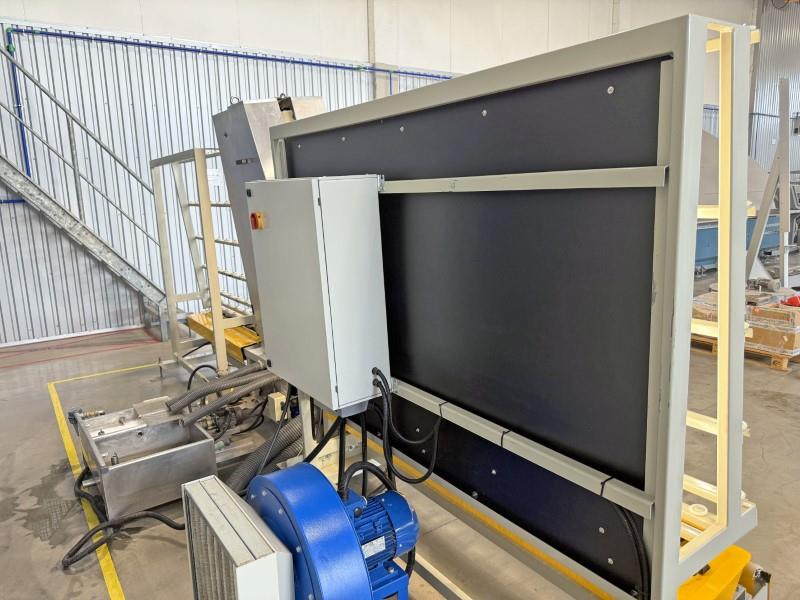 Polyglass #LV1500, Vertical Glass Washing Machine, R-L, 60" max. Glass Size, 2-13 mm Glass Thickness, 2 - Image 8
