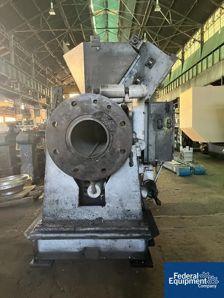 6" x 13" Bolling, Two Roll Mill, manual adj., on stand - Image 6
