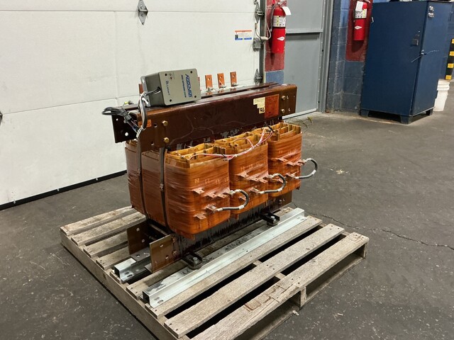 Liebert, Emerson #A225C, transformer core, 225 KVA, 480 HV, 208/120 LV - Image 2