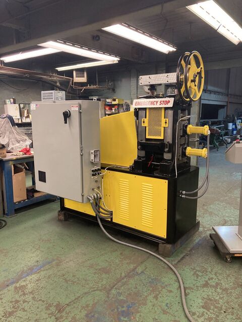 1. 5" x 5" x 8" Stanat #TA-315, 2-High/4-High Hot Laboratory Rolling Mill, Satin, HCCAS, 15 HP, Refurbished - Image 2