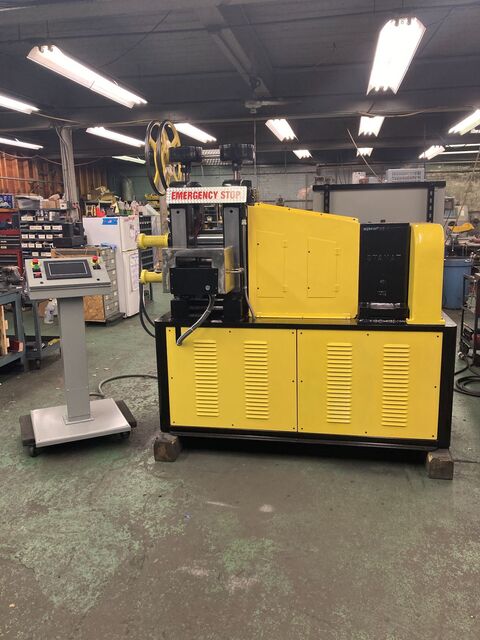 1. 5" x 5" x 8" Stanat #TA-315, 2-High/4-High Hot Laboratory Rolling Mill, Satin, HCCAS, 15 HP, Refurbished - Image 3