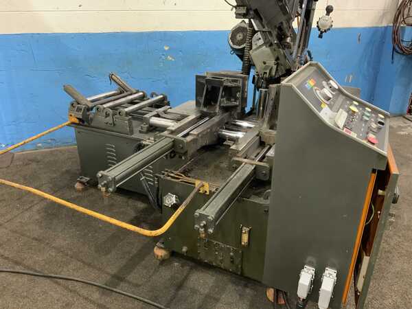 18" x 18" Armstrong Blum #Spartan-PA18/2, horizontal band saw, 15' x 1-1/2" x .050" blade, piece counter - Image 5