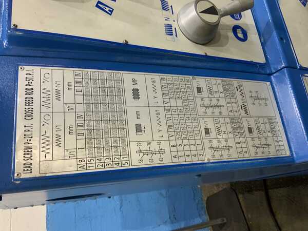 26" x 118" Knuth #SINUS330/3000D, gap bed engine lathe, 17" swing over cross slide, 3-jaw 15" chuck, 2-Axis - Image 4
