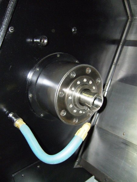 Hardinge #Super-Slant-B-4-GN, 4-Axis, 12" chuck, Siemens Control, tool holders, collets - Image 9