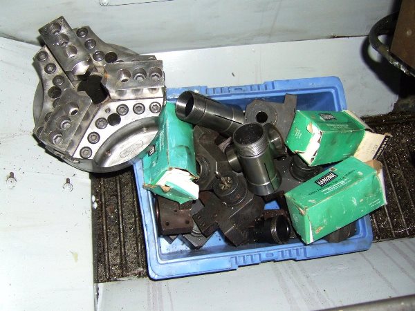 Hardinge #Super-Slant-B-4-GN, 4-Axis, 12" chuck, Siemens Control, tool holders, collets - Image 10