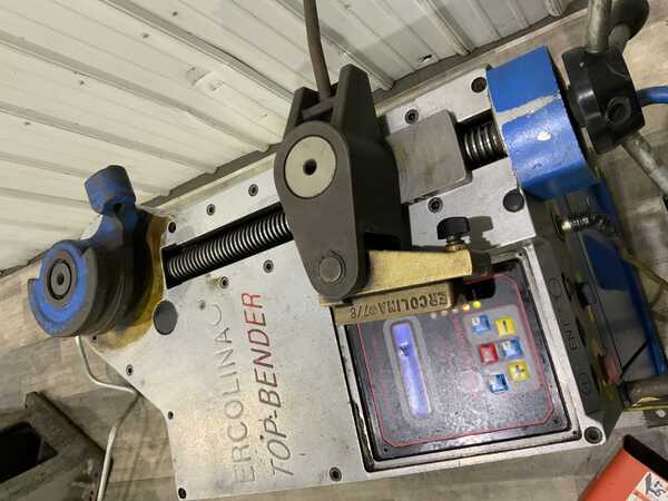 2" Ercolina #TB50, pipe & tube bending machine, 0-180 degree of bend, 1 HP, electric foot pedals, 1995 - Image 3