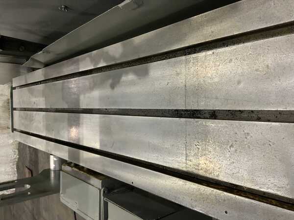 Cincinnati #220-153PL Hypowermatic horizontal production mill, 15" x 63" table, Allen-Bradley PLC - Image 6