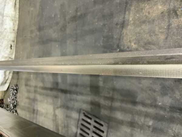 96-1/8" L, Set (top & bottom) offset press brake dies, 1" die width, 1/2" offset, 5" combined height of both - Image 6