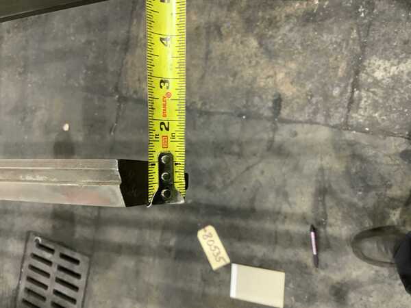 96-1/8" L, Set (top & bottom) offset press brake dies, 1" die width, 1/2" offset, 5" combined height of both - Image 9