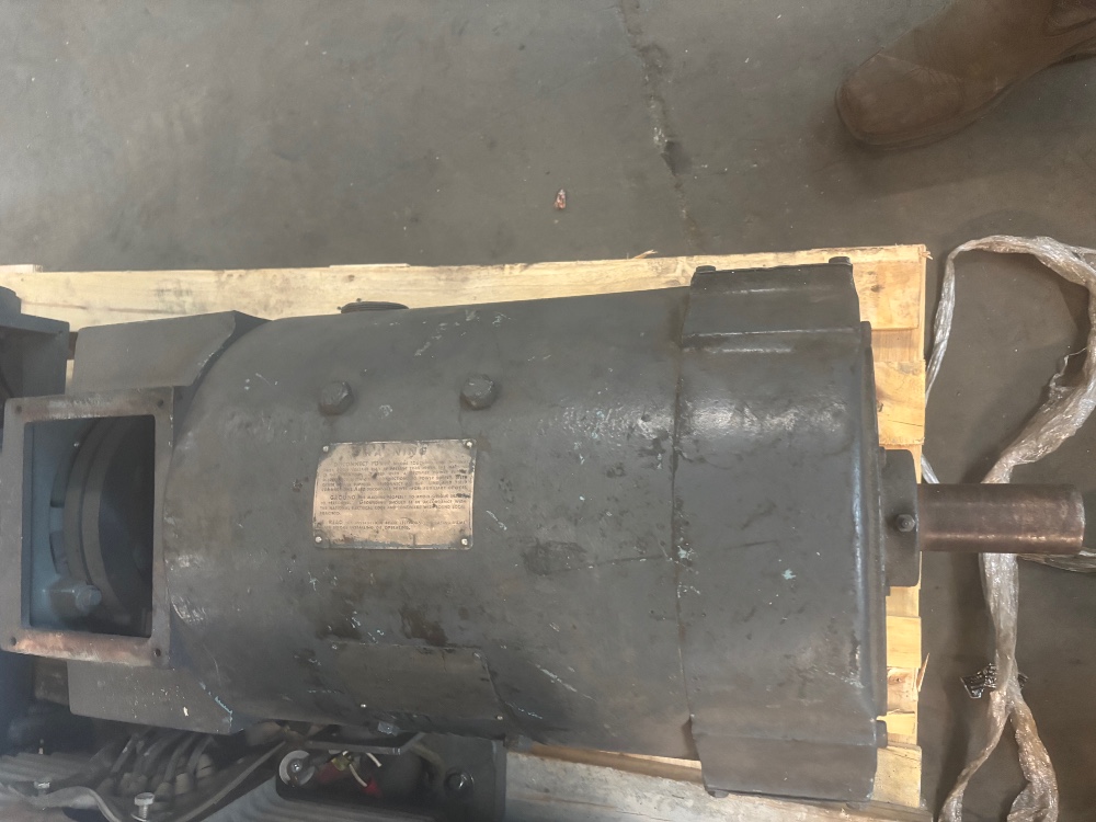30 HP 1750/2300 RPM General Elecric, Frame 288AT, DPFG, 500 VA, 300 VF - Image 5