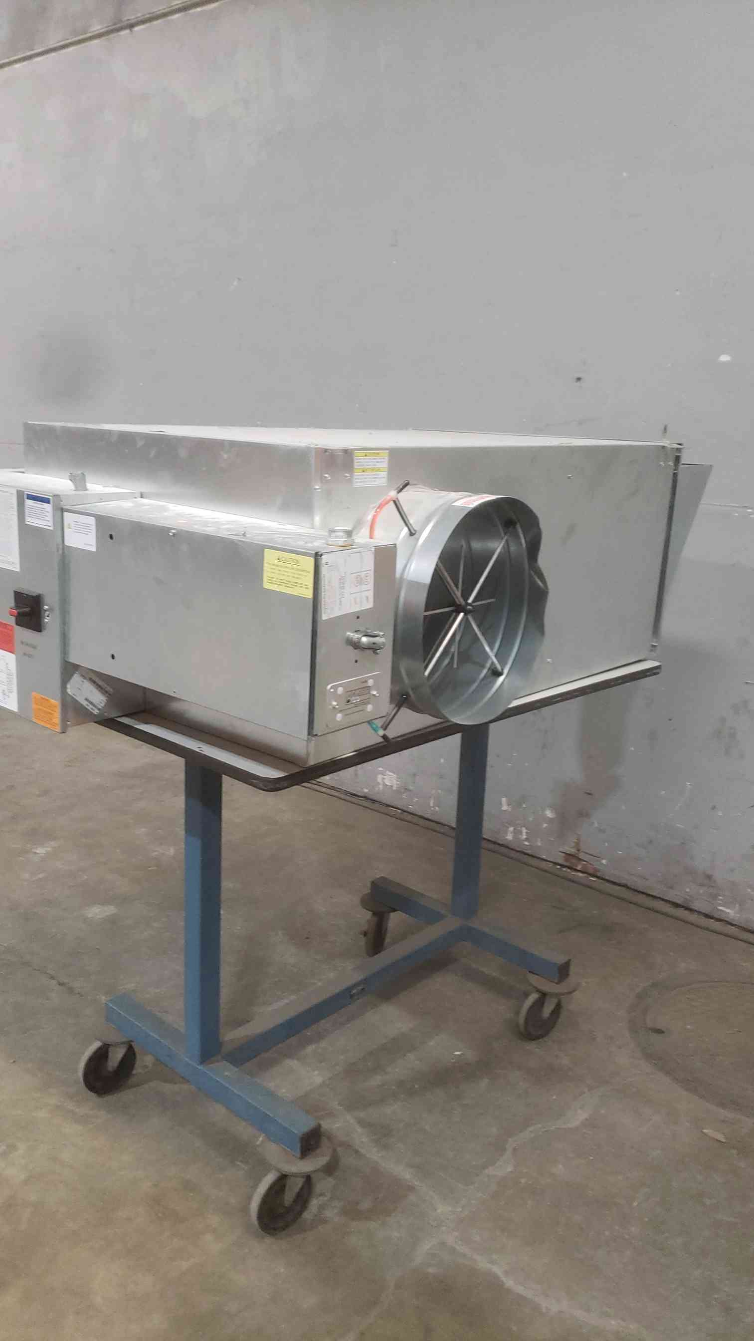 Enviro-Tec #VFC-8, Vertical Fan Coil Unit, 1/2 HP, 1435 cfm, 480 V., 3ph, 2022 (2 available) - Image 4