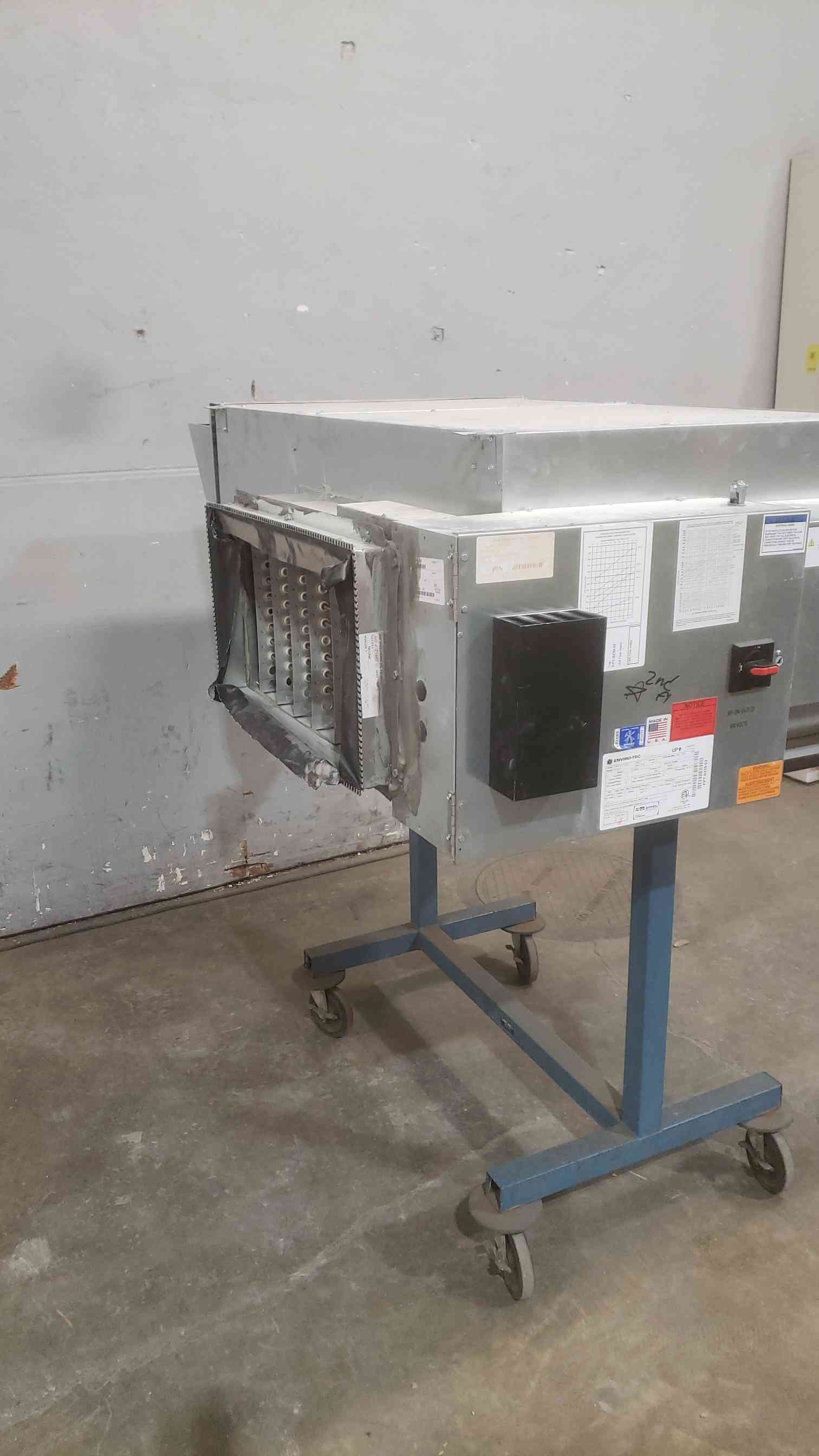 Enviro-Tec #VFC-8, Vertical Fan Coil Unit, 1/2 HP, 1435 cfm, 480 V., 3ph, 2022 (2 available) - Image 5