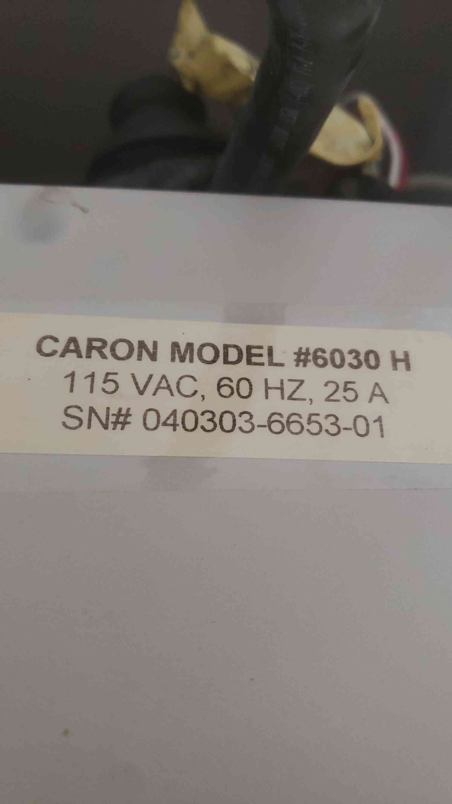Caron #6030-H, Environmental Test Chamber, 115VAC, 20A - Image 5