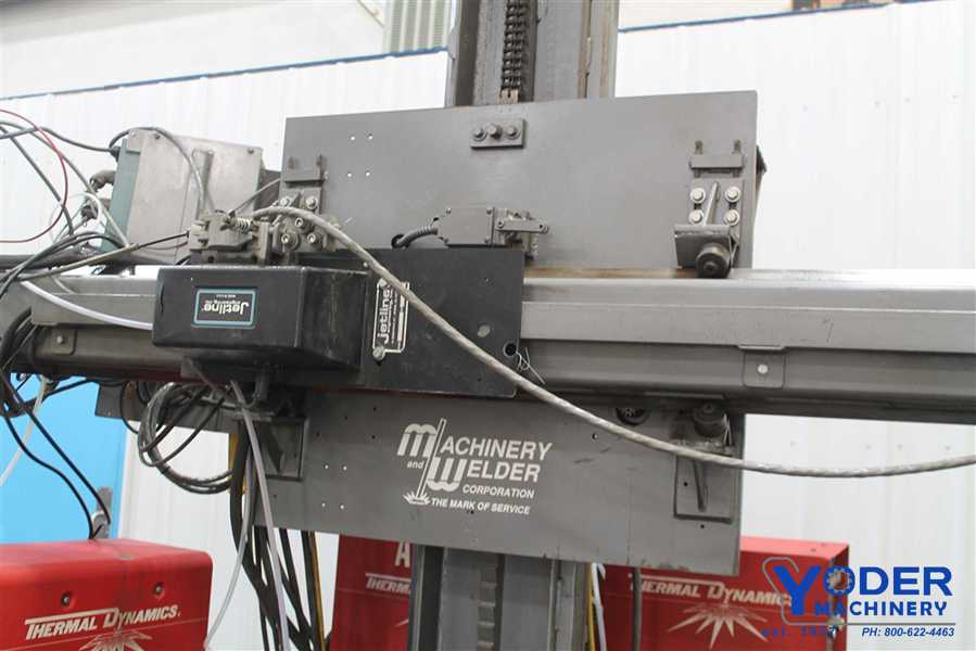6' x 4' Cayuga Jetline #M140401P, welding manipulator, 34 IPM lift, pendant Control, #62335 - Image 3