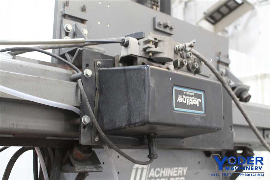6' x 4' Cayuga Jetline #M140401P, welding manipulator, 34 IPM lift, pendant Control, #62335 - Image 4