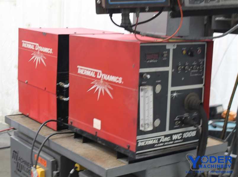 6' x 4' Cayuga Jetline #M140401P, welding manipulator, 34 IPM lift, pendant Control, #62335 - Image 7
