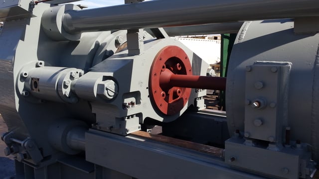 750 Ton, Schloemann, hydraulic, 4" x20" billet, die changer, Stump shear, induction billet heater - Image 5