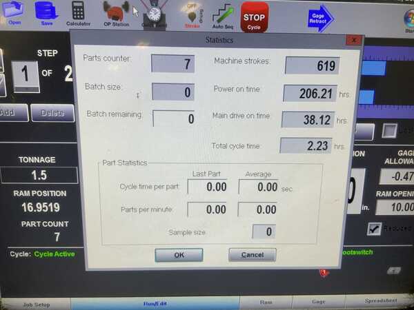 175 Ton, Cincinnati #175BX, hydraulic press brake, 12' overall, 126" between housing, 10" stroke, 16" throat - Image 5