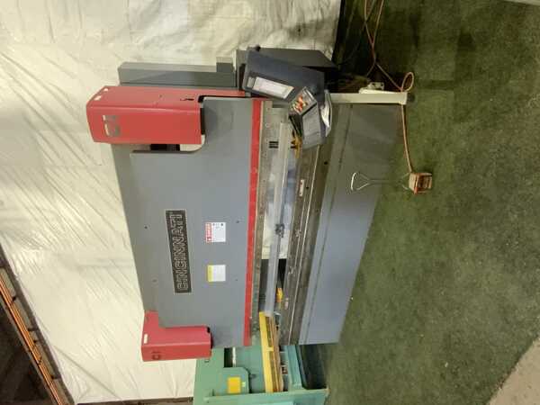 175 Ton, Cincinnati #175BX, hydraulic press brake, 12' overall, 126" between housing, 10" stroke, 16" throat - Image 10