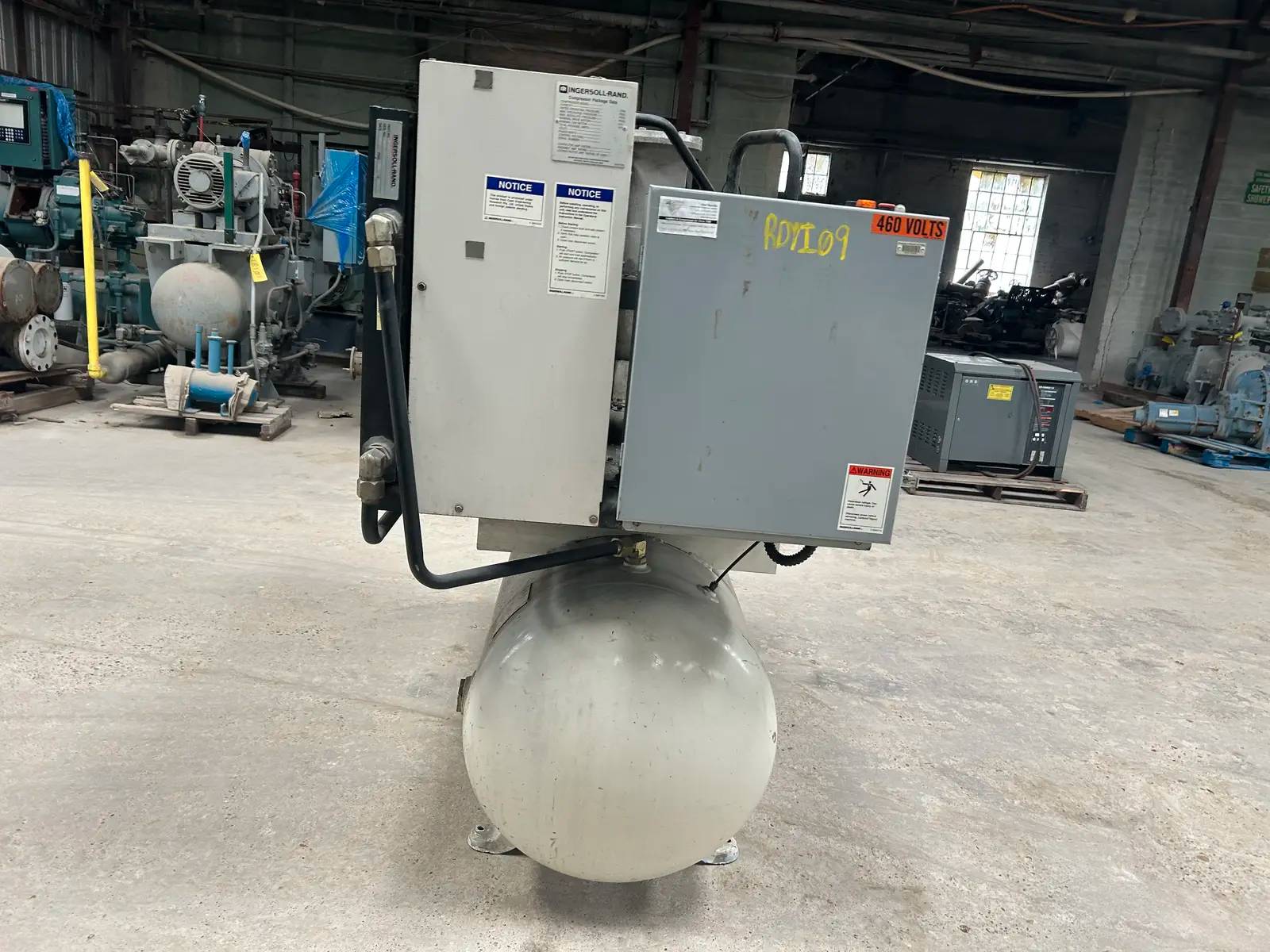 91 cfm, 125 psi, Ingersoll-Rand #EP25-ESP, Screw Air Compressor, 25 HP, 230/460 V. - Image 5