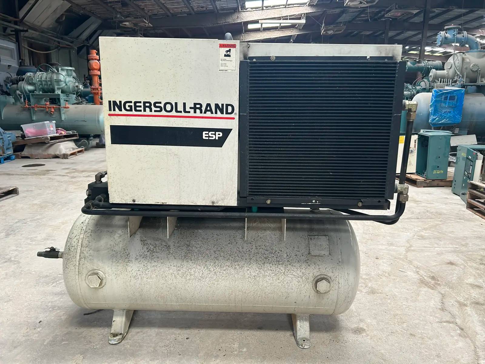 91 cfm, 125 psi, Ingersoll-Rand #EP25-ESP, Screw Air Compressor, 25 HP, 230/460 V. - Image 7