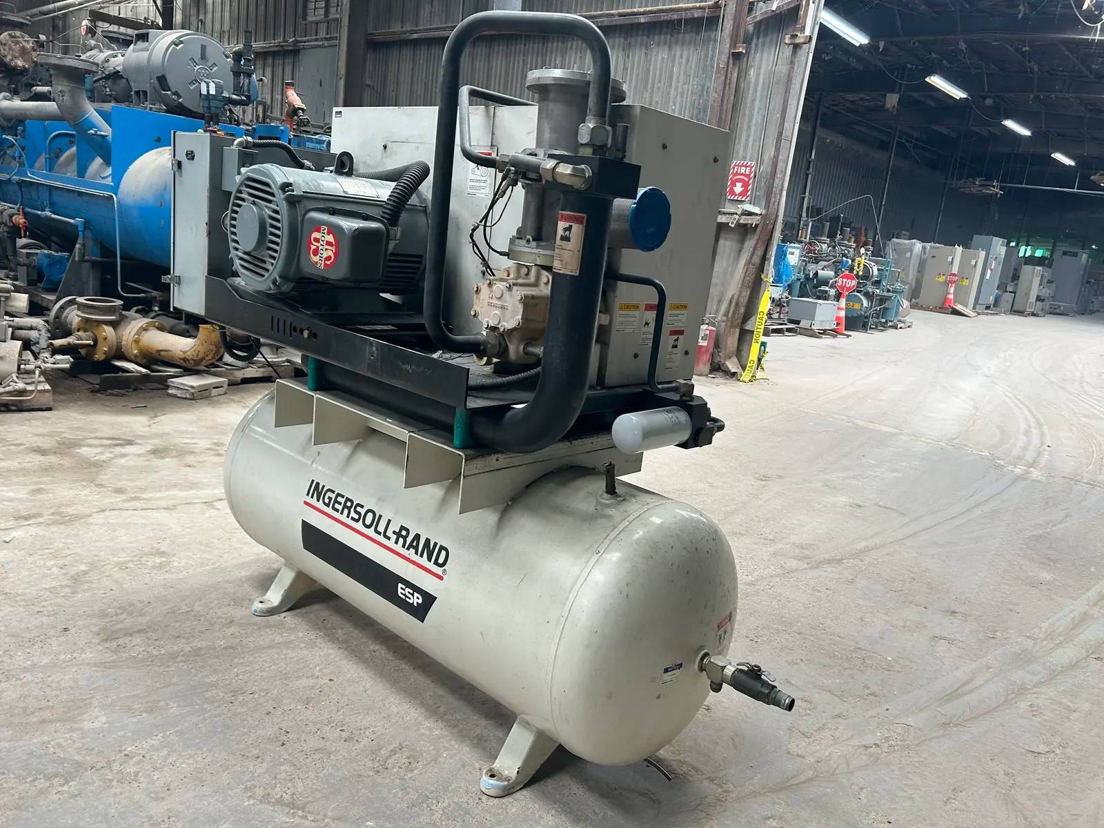 91 cfm, 125 psi, Ingersoll-Rand #EP25-ESP, Screw Air Compressor, 25 HP, 230/460 V. - Image 10