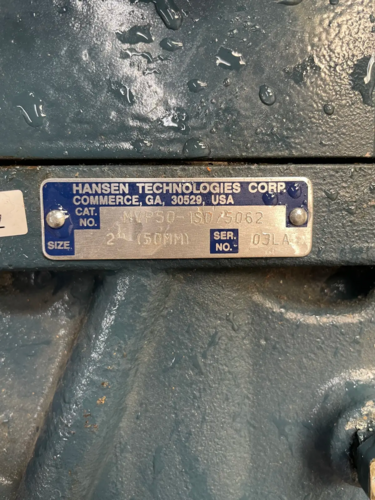 2" Hansen Technologies #MVP50-1SD/5062, Multi-Valve Platform Valve Station, -60&deg;F-240&deg;F - Image 8