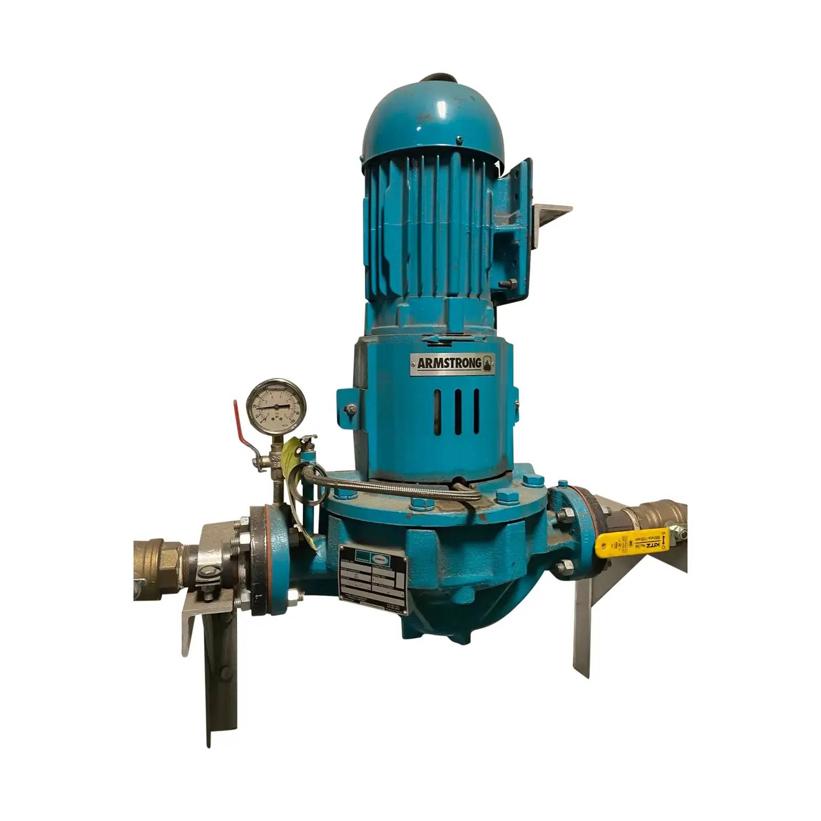 34 GPM @ 50' TDH, Armstrong #1.5x1.5x8-4300TC, Centrifugal Pump, 1.5 HP, 1800 RPM, 175 psi, 200°F max. temp - Image 1
