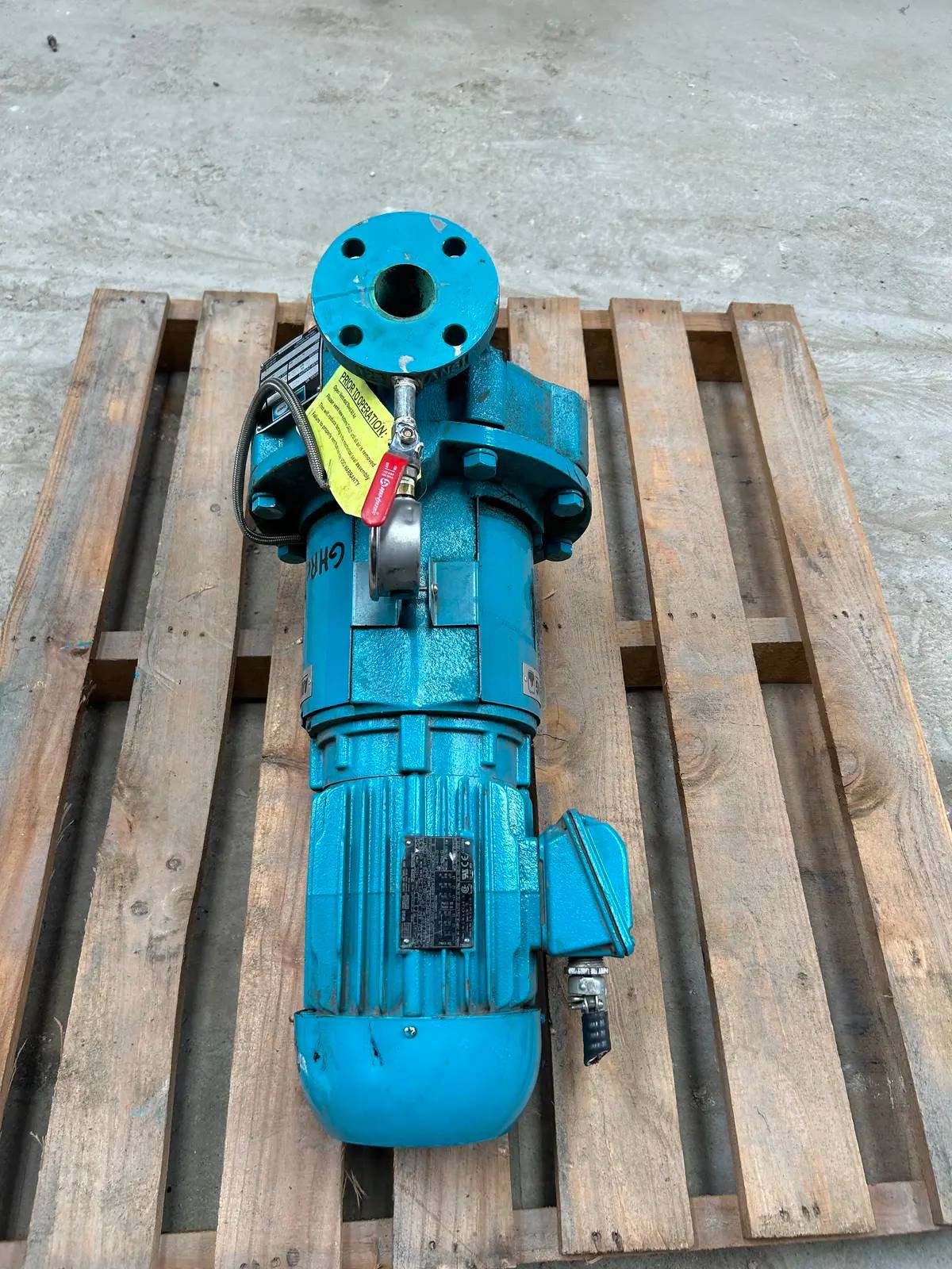 34 GPM @ 50' TDH, Armstrong #1.5x1.5x8-4300TC, Centrifugal Pump, 1.5 HP, 1800 RPM, 175 psi, 200°F max. temp - Image 10