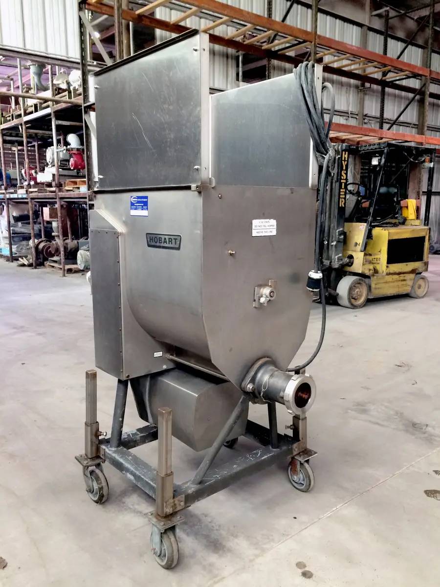 Hobart #4346, Mixer/Grinder, Stainless Steel Hopper, Mixing Arm & Deflector, 60 lbs/min, 7.5 HP, 1725 RPM - Image 3