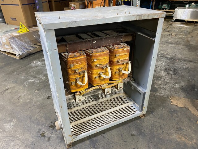 225 kVA 480/240 Primary, , GTE Sylvania 223-425-3AN, Power Transformer, 3PH, Cooling AA - Image 5
