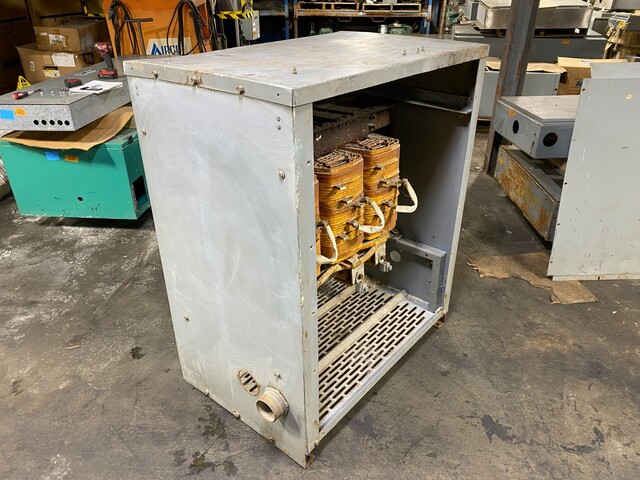 225 kVA 480/240 Primary, , GTE Sylvania 223-425-3AN, Power Transformer, 3PH, Cooling AA - Image 6