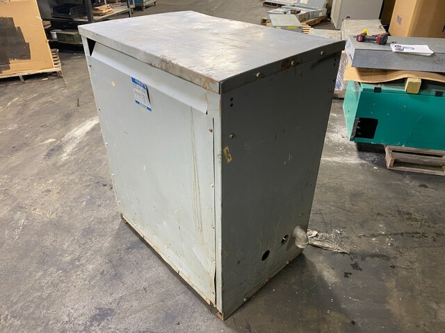 225 kVA 480/240 Primary, , GTE Sylvania 223-425-3AN, Power Transformer, 3PH, Cooling AA - Image 7