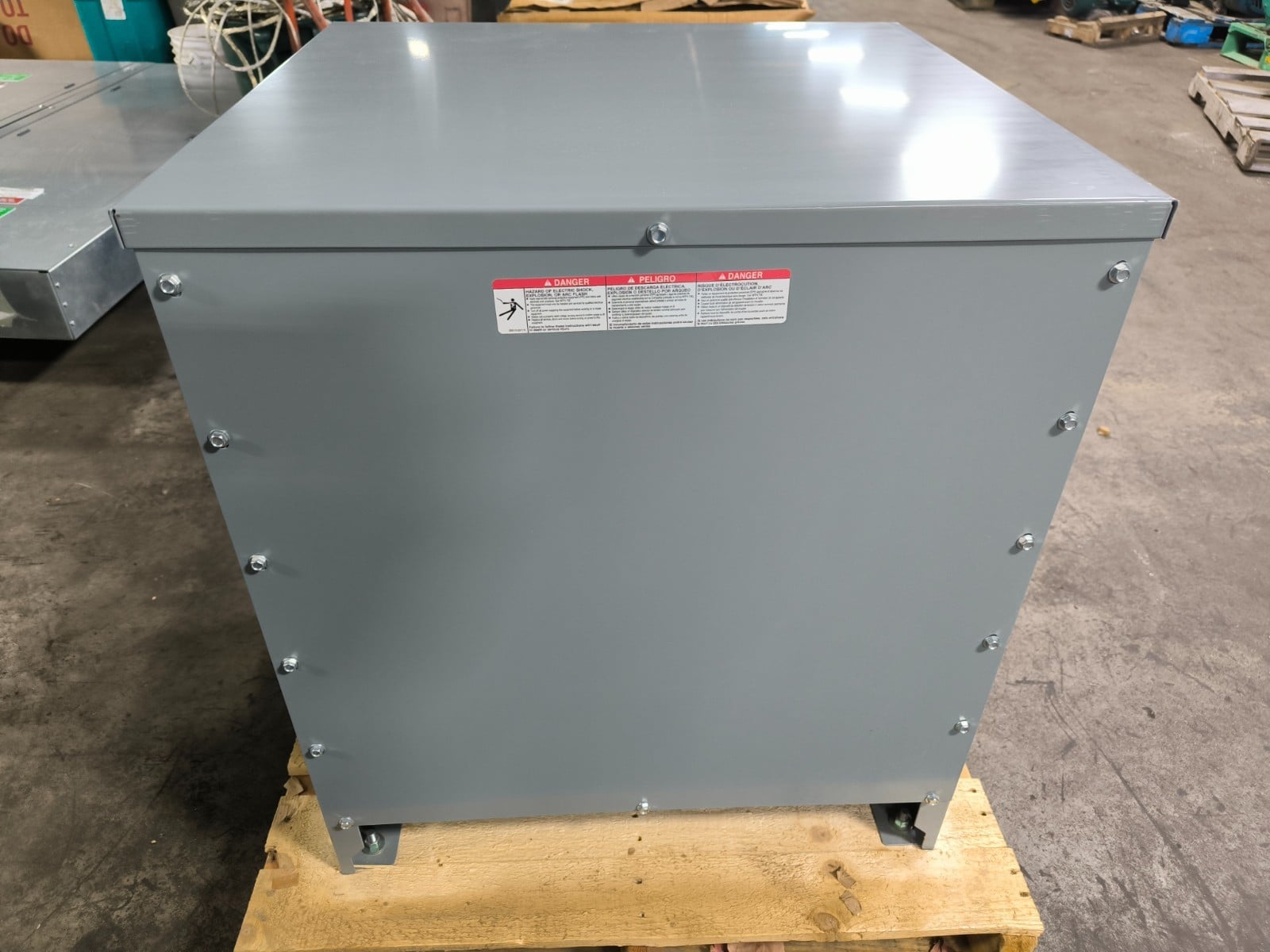 30 KVA 480 Delta Primary, 208Y/120 Secondary, Square D EXN30T3H, Transformer, 36.1-83.3 A, 3R, unused - Image 8