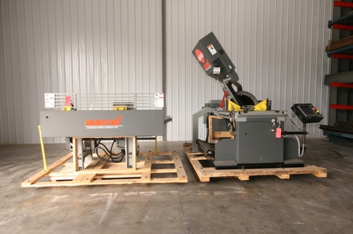 20" x 25" Marvel #2150A-PC3-60, vertical tilt frame saw, 18' 2" x 1.50" x .050"blade, new - Image 4