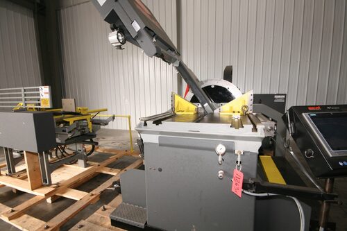 20" x 25" Marvel #2150A-PC3-60, vertical tilt frame saw, 18' 2" x 1.50" x .050"blade, new - Image 7