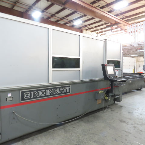 Cincinnati #CL-940, CNC fiber laser cutter, 4000 watt, 6' x 12' table, dual table, 2012 - Image 4
