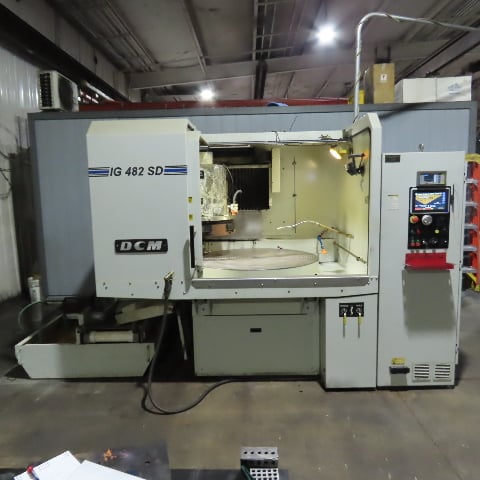 DCM #IG-482-SD, 48" x 12" rotary surface grinder with automatic dresser & robot ready, 460 V. - Image 1