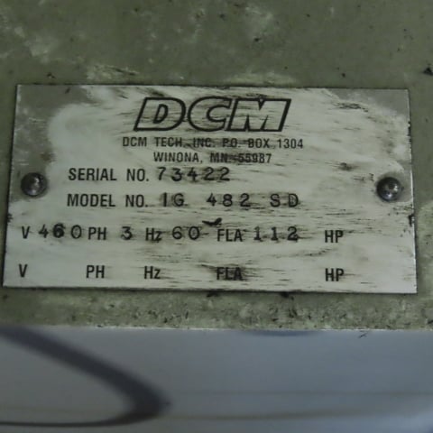 DCM #IG-482-SD, 48" x 12" rotary surface grinder with automatic dresser & robot ready, 460 V. - Image 2