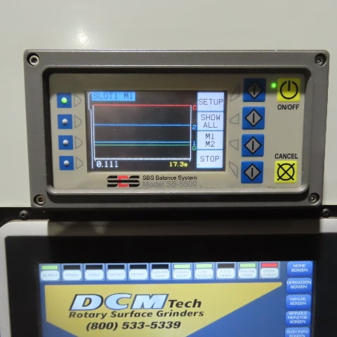 DCM #IG-482-SD, 48" x 12" rotary surface grinder with automatic dresser & robot ready, 460 V. - Image 5