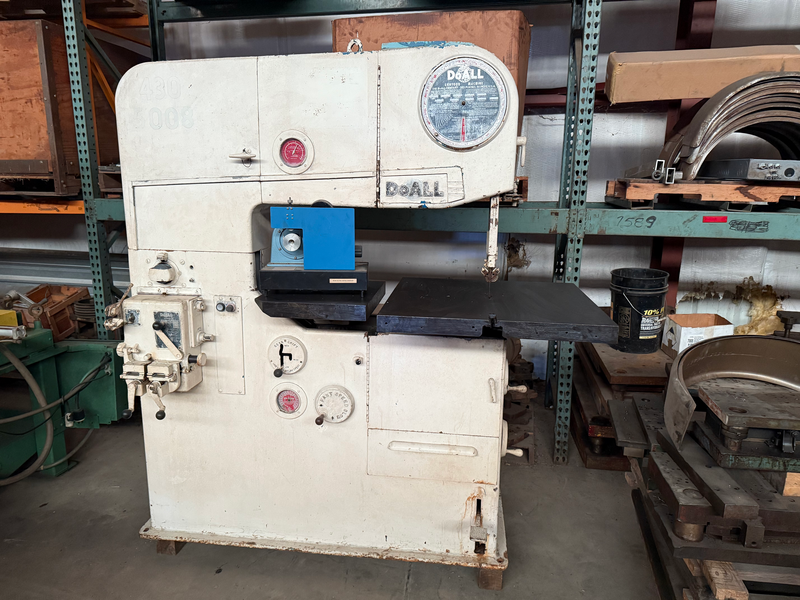 DoAll #3613-2, vertical band saw, 220 V., 3-phase, 175" blade length - Image 1