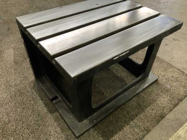 T-slot box drill table, 19 -1/2" x 25 -1/2" x 16 - Image 3