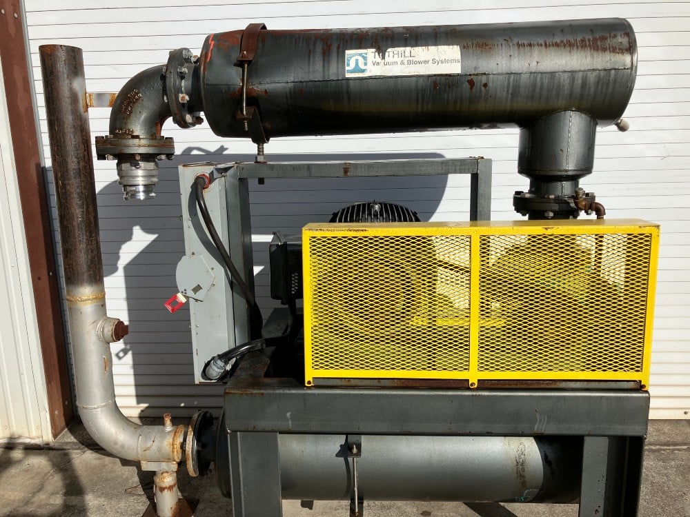 Tuthill #4612, Vacuum Blower, Tuthill 60 HP, excellent - Image 2