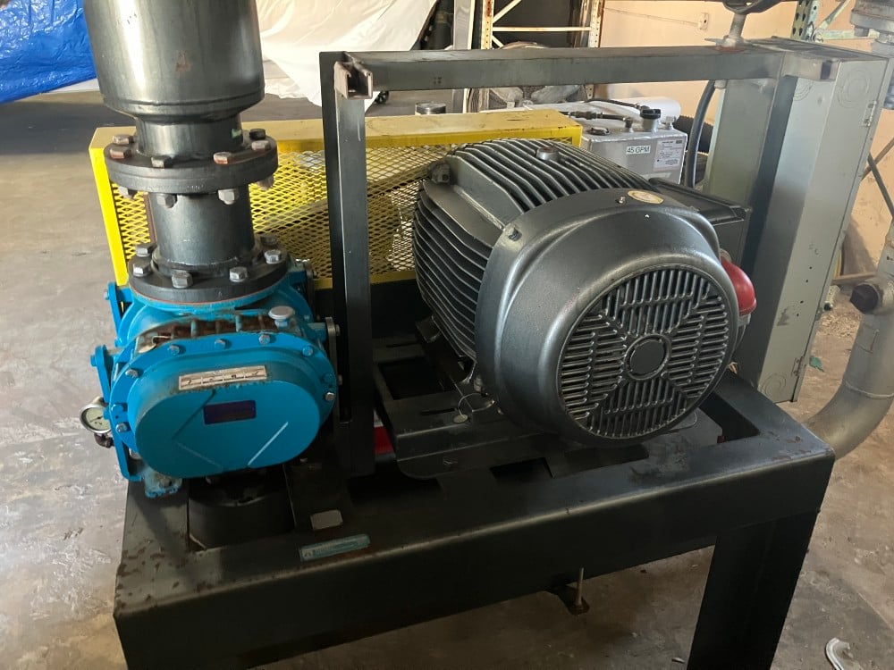 Tuthill #4612, Vacuum Blower, Tuthill 60 HP, excellent - Image 8