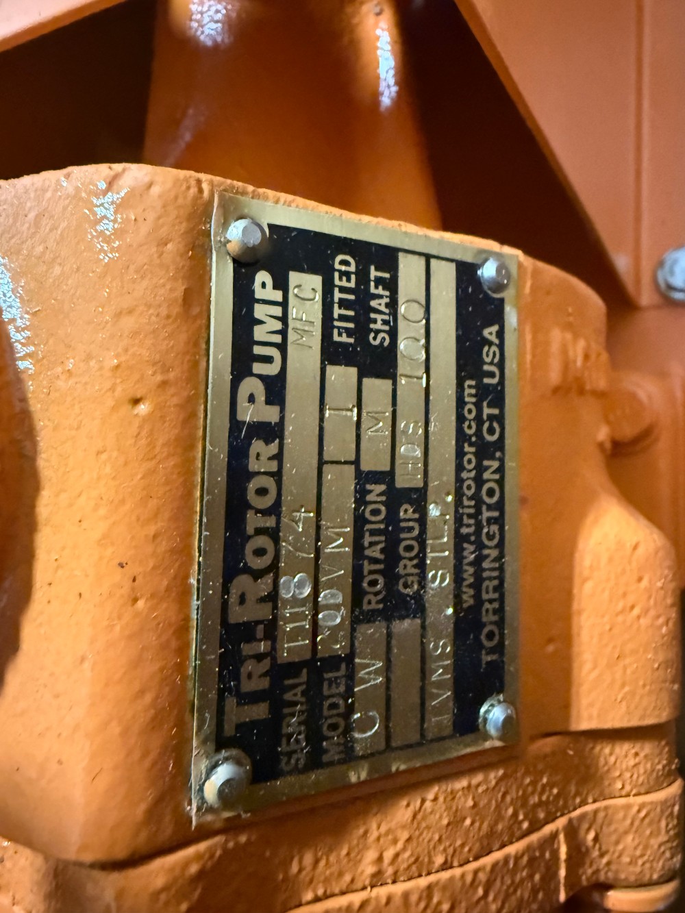 Tri-Rotor #20DVM, pump, new condition - Image 3