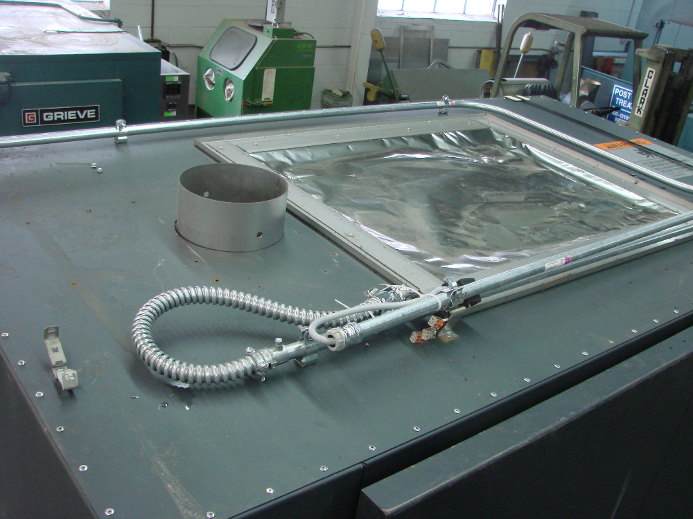 48" width x 42" H x 30" L Despatch #RFD2-35-1E2, Class A solvent use, 650°F, unused - Image 9