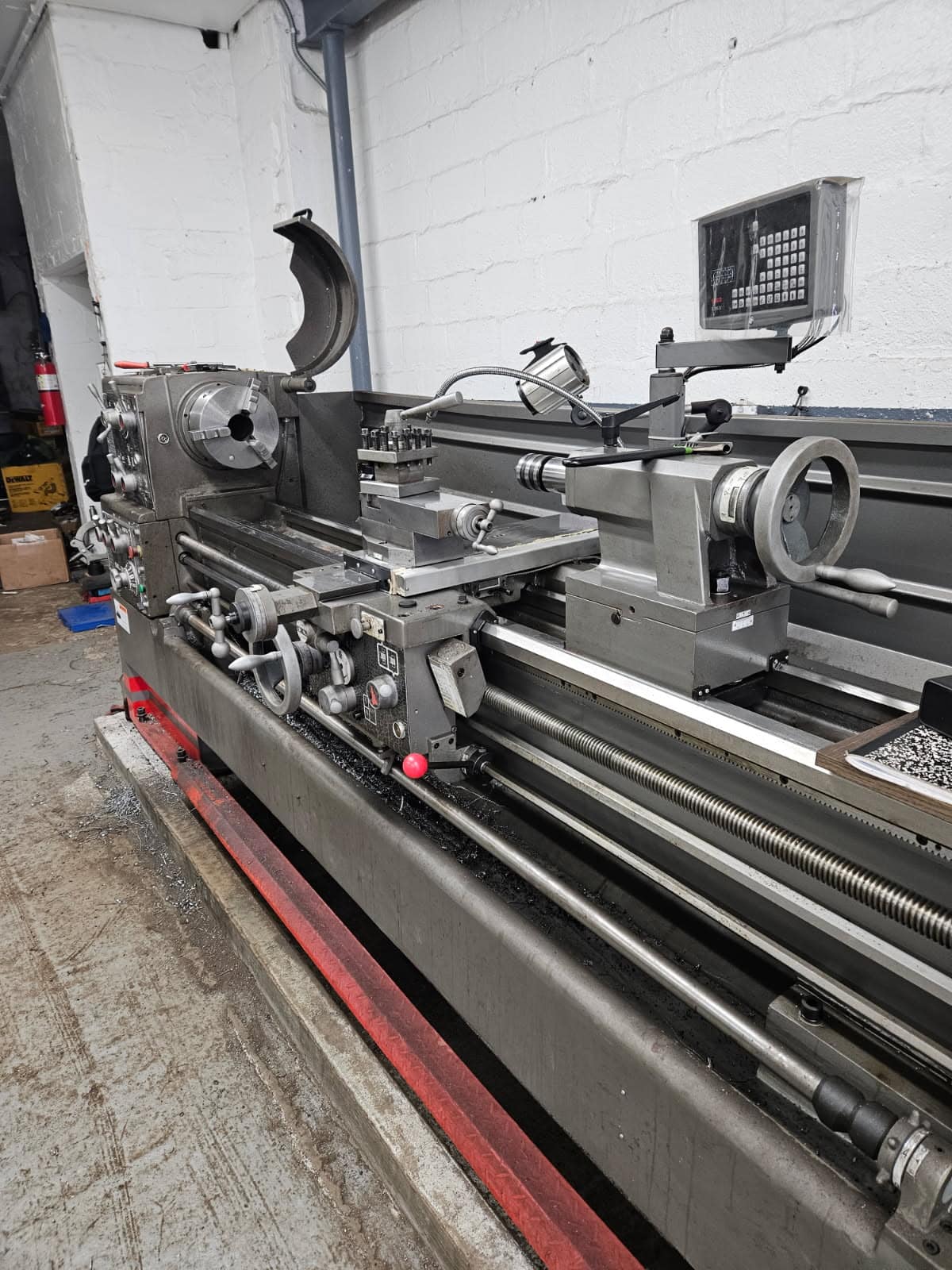 GMC #GML2080, Gap-bed Metal Lathe, 20" swing, x 80" centers, 12.5" swing over cross slide, tailstock, 20" - Image 4